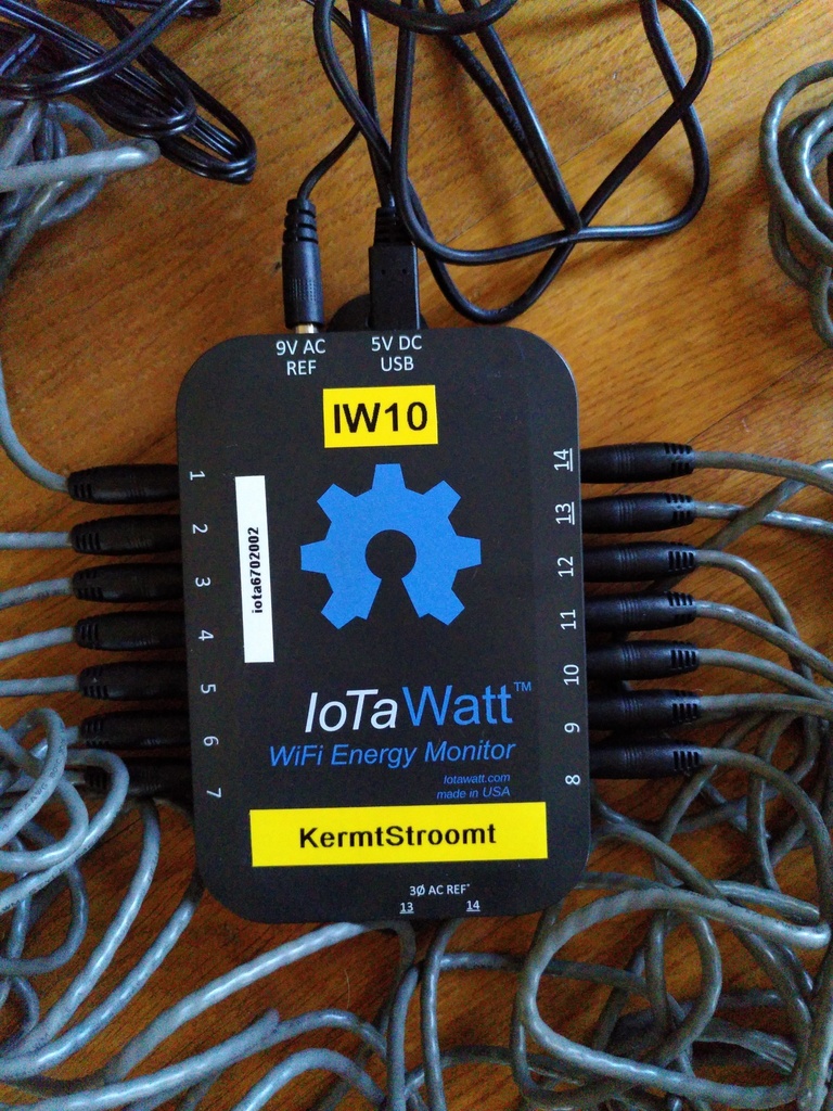 Iotawatt Energie Monitor 3-fasig (3x100A, 11x50A)